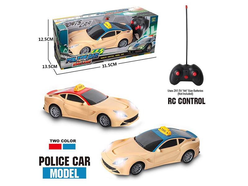 1:18 Remote Control Ferrari Taxi  With Lights