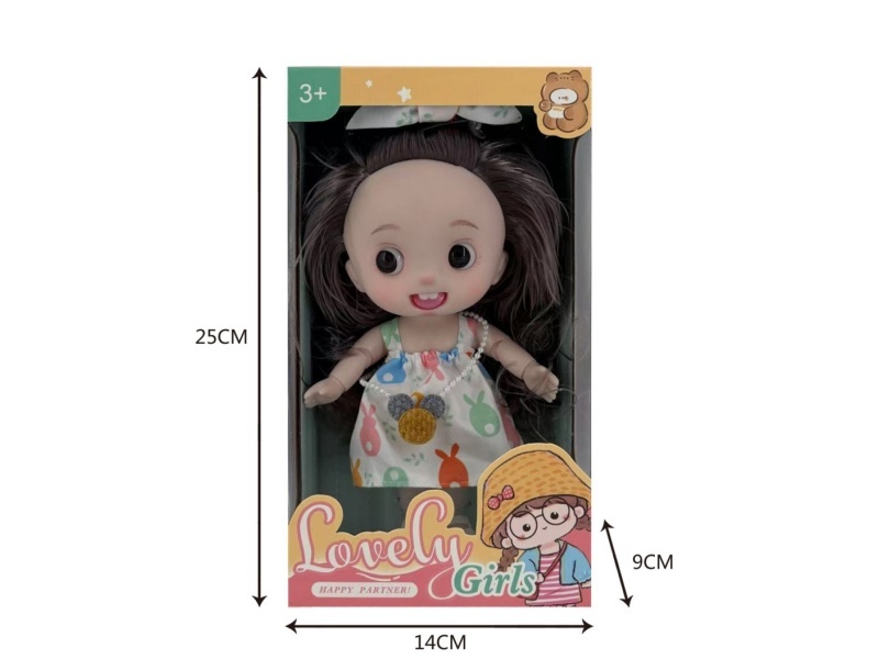 22Cm 3D Real Eye Fun Doll