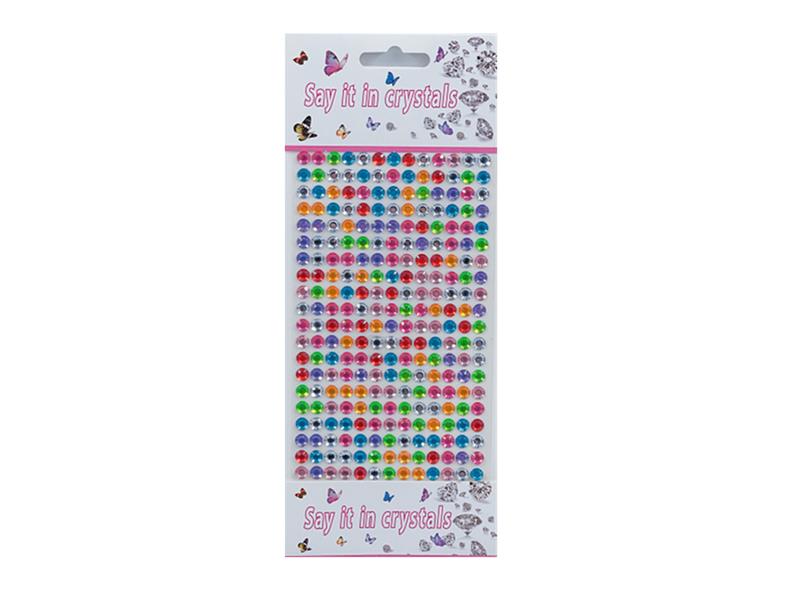 6mm Color Diamond Stickers(260PCS)