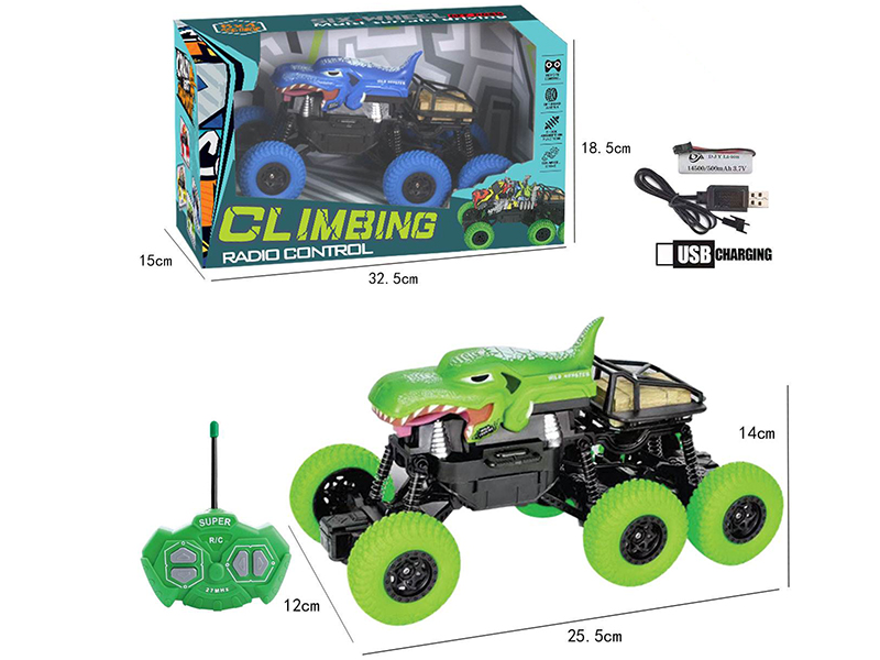 1:16 4CH Remote Control Whale 6-Wheel Climbing Off-Road Vehicle