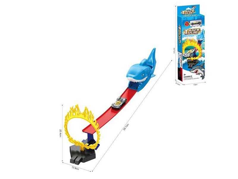 Shark Ejection Track Car Set