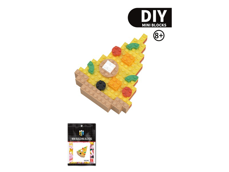 Food Series - Pizza Building Blocks 88PCS