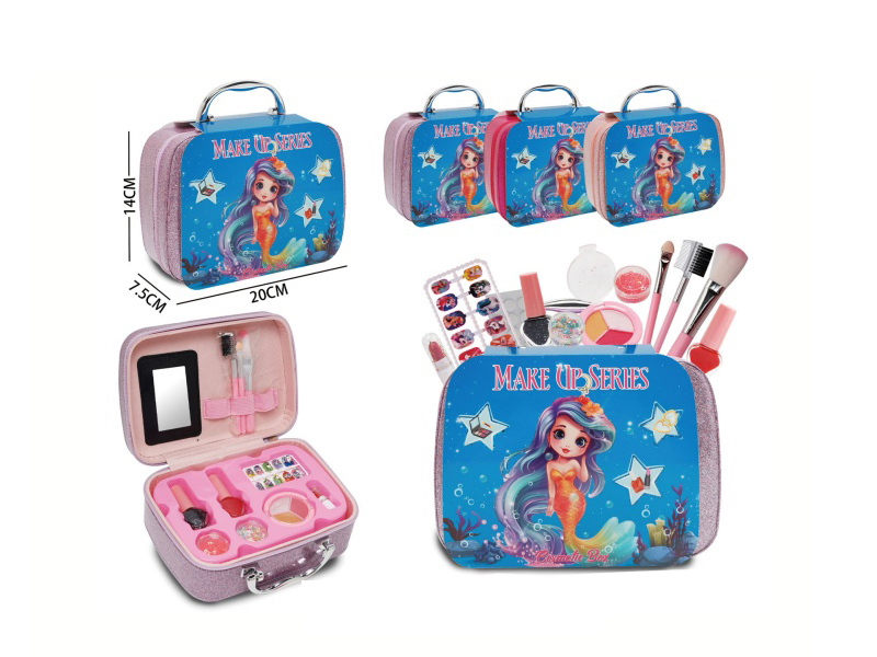 Mermaid Hand-Held Makeup Bag Comes In Three Mixed Colors