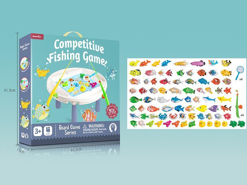 Competitive Fishing Game Table
