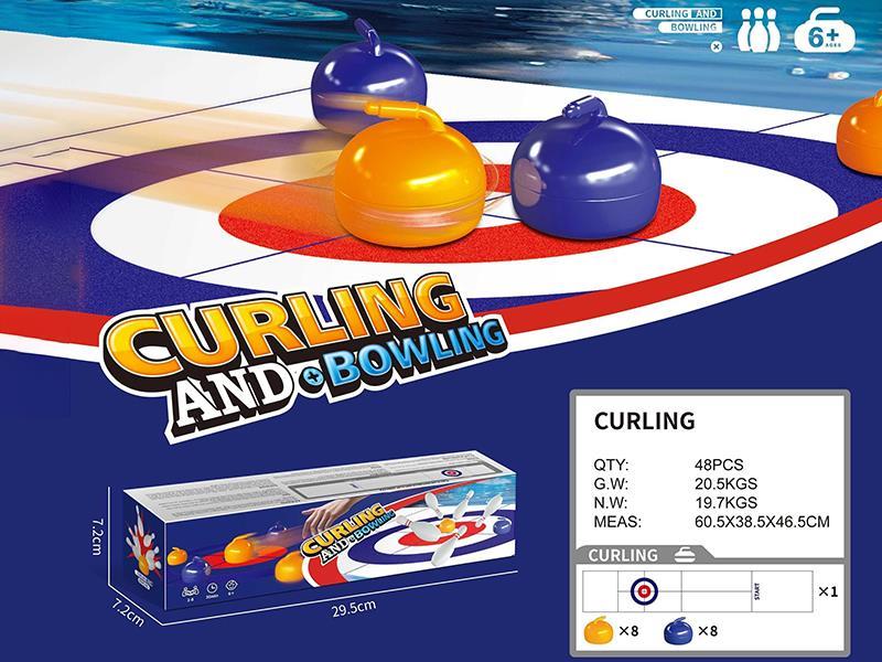 Curling Table Game