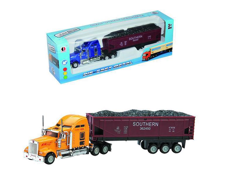 1:64 Slide Alloy Container Car
