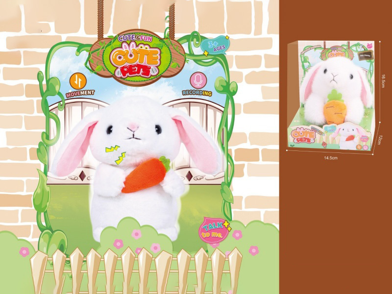 Electric Tongue Learning Recording Rabbit