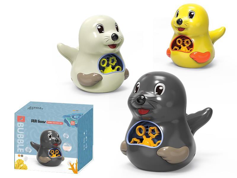 Sea Lion Bubble Machine