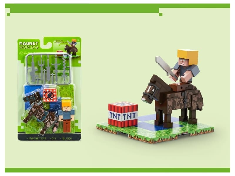 Magnetic Building Blocks-Error explosion