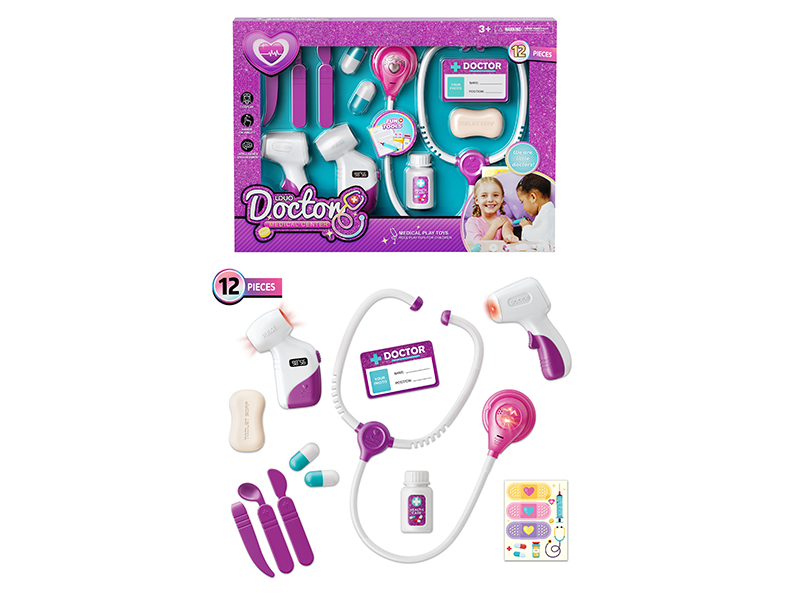 Doctor Set With Light And Sound (12PCS)