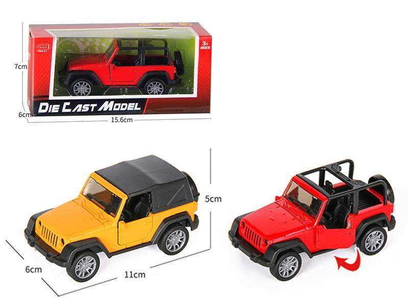 1/36 Pull Back Car With Light And Music