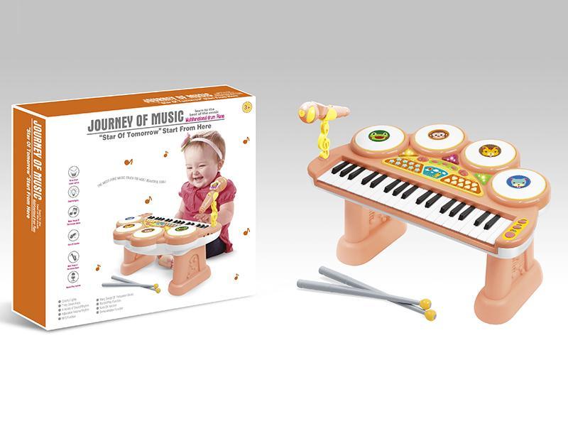 Multi-function electronic organ with drum