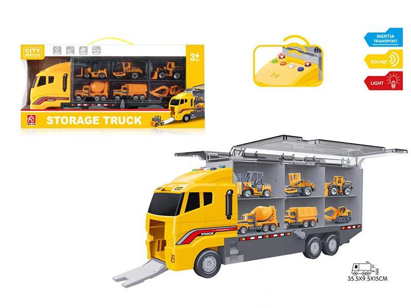 1:16 Engineering Storage Truck With Sound And Light