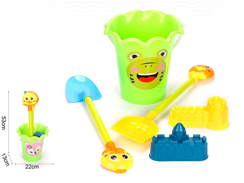5PCS Extra-Large Sand Bucket Set