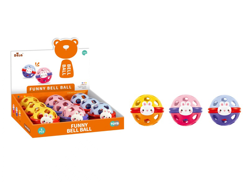 Soft Rubber Rattle Balls