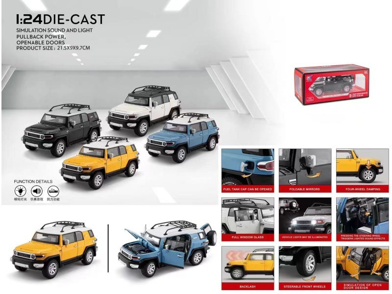 1:24 Officially Authorized Toyota Fj Cruiser