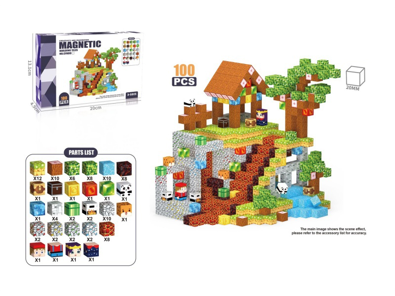 My Magnetic Cube World 2.0cm-100PCS