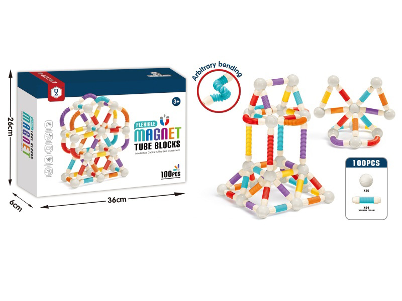 100Pcs Telescopic Magnetic Rods