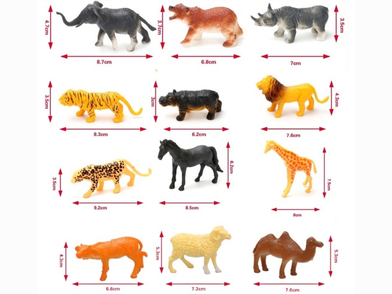 Animal Set (12 Pieces)