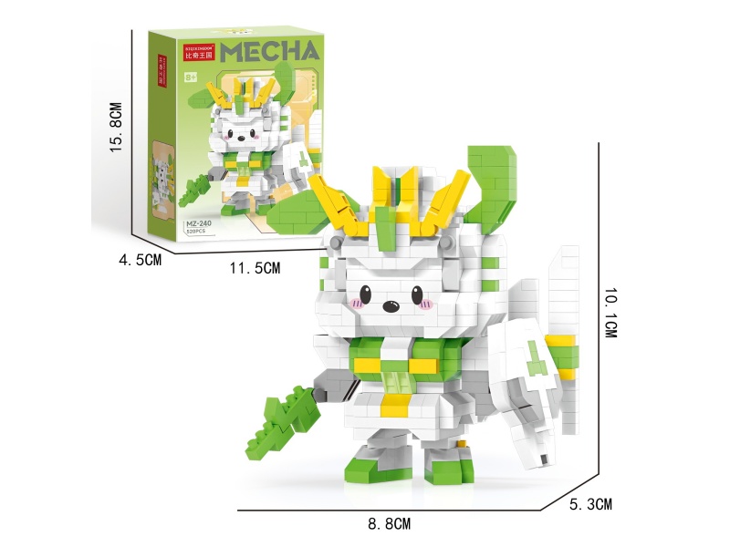 Building Blocks: 545 PCS Of Theme Mecha