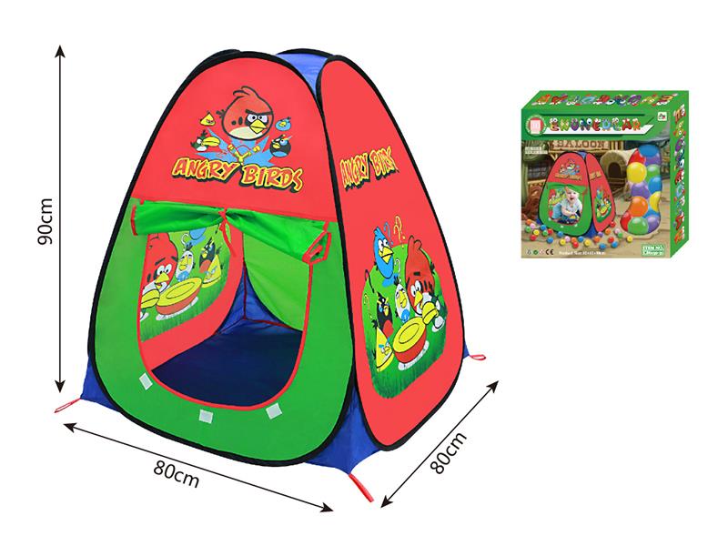 Angry Birds Pattern Children's Tent + 30 Balls