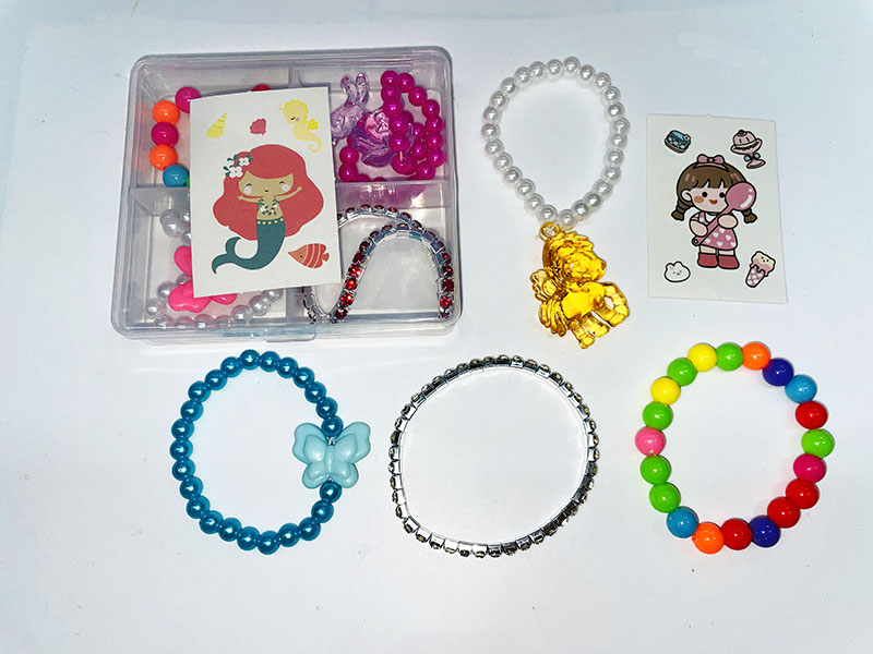 Jewelry Box Set Bracelet 4PCS + Sticker