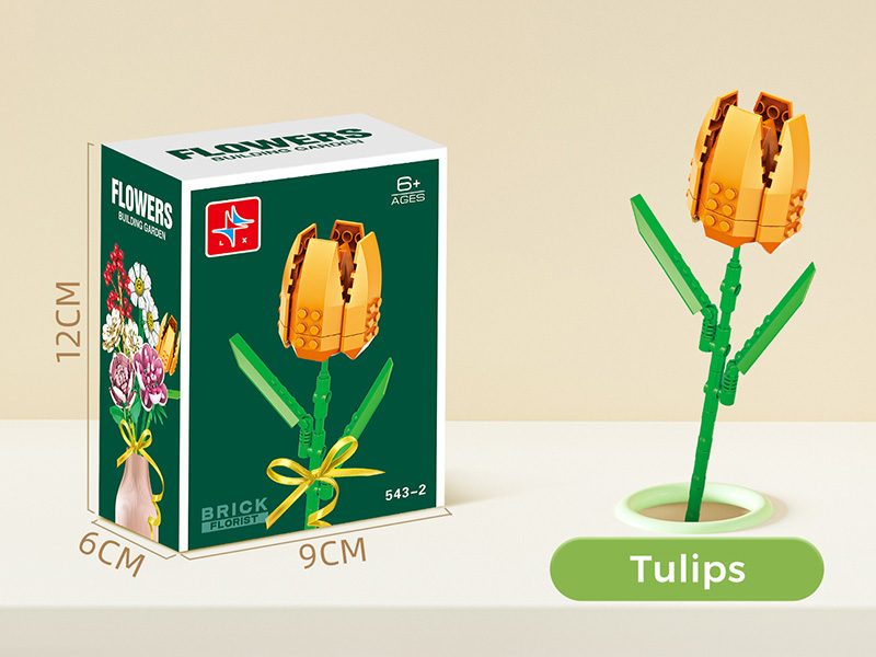 Small Particle Building Blocks - Tulips