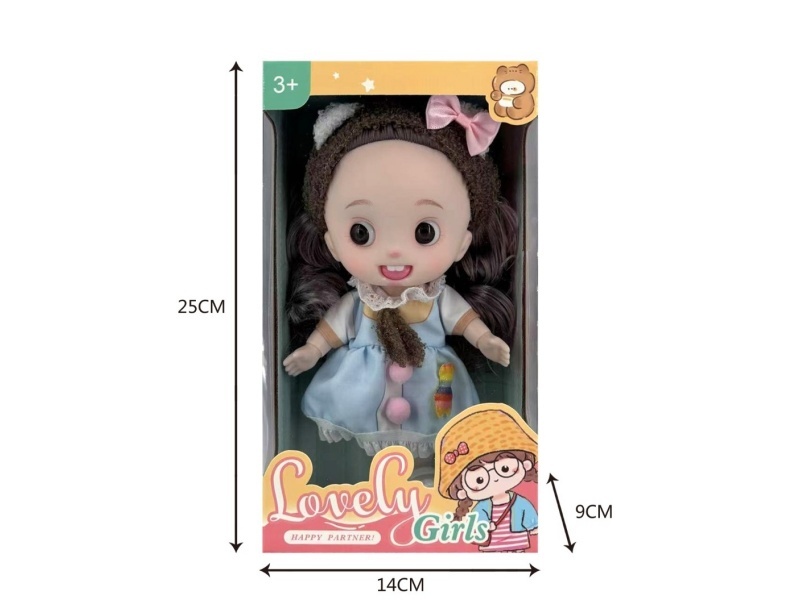 22Cm 3D Real Eye Fun Doll