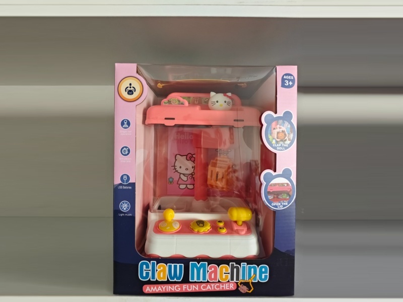 Kt Cat Sound And Light Claw Machine