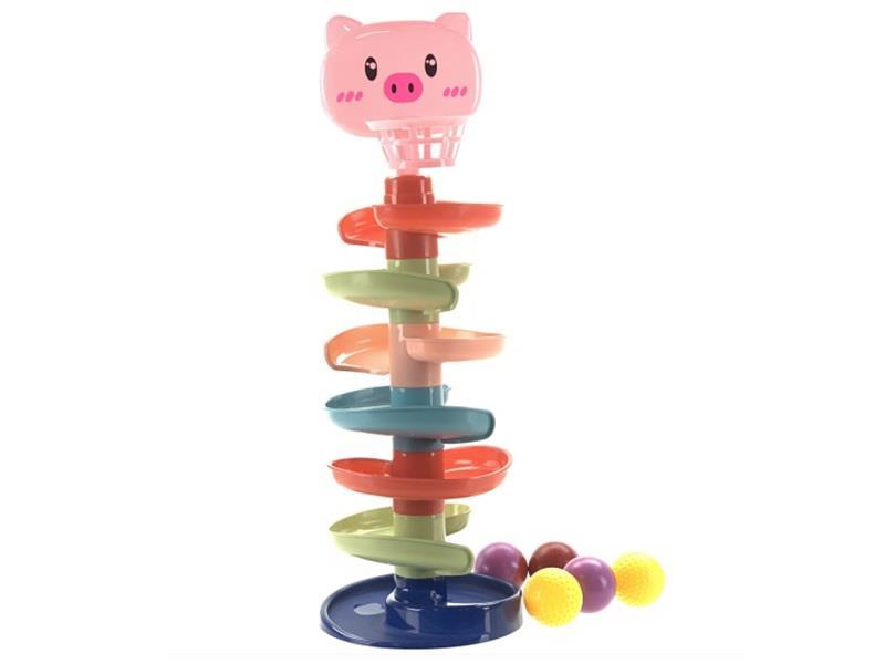 7 Layers Pig Track Rolling Ball(7 Balls)