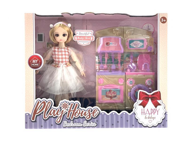 12 Inch Solid Doll Set