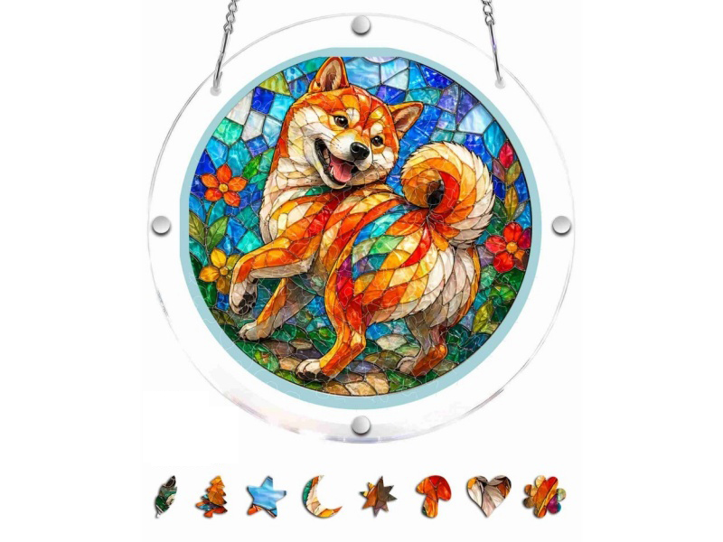 7.4-Inch Acrylic Jigsaw Puzzle