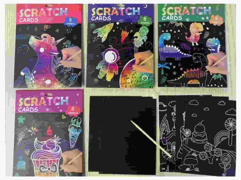 Middle Envelope Scratchboard