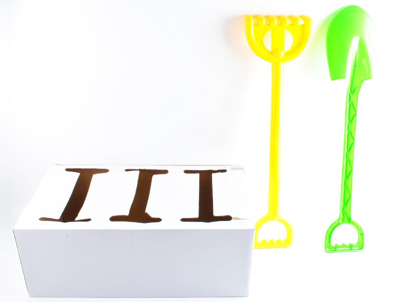 Shovel Rake 
2 Mixed