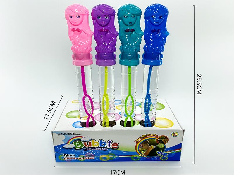 Mermaid Bubble Sticks 24pcs