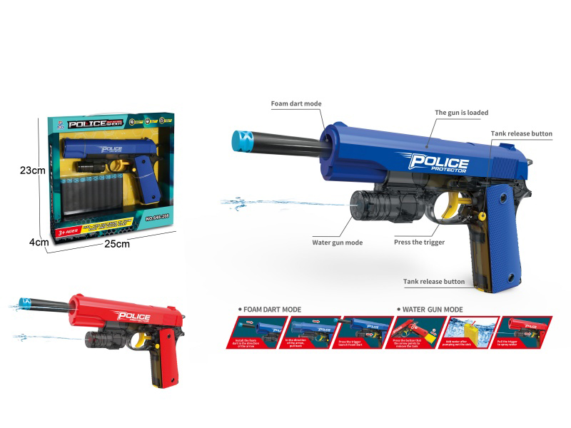 Dual-Purpose Soft Ammunition Gun