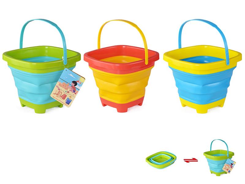 Fold Sand Bucket 1pcs