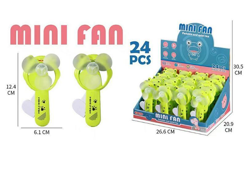 Frog Mini Fan 24pcs