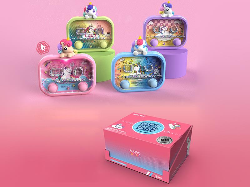 Unicorn Water Game Toy With Lights 12pcs