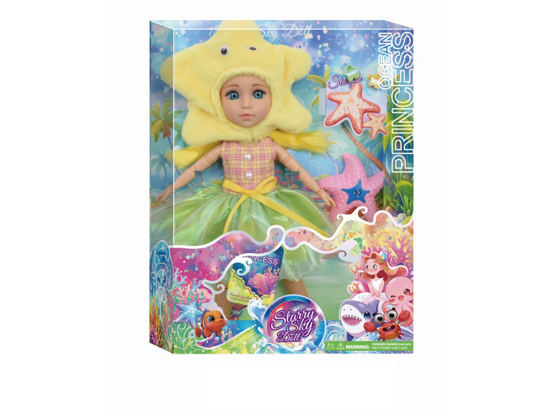 Starry Sky Doll 12-Inch Ocean Series - Plush Doll - Starfish