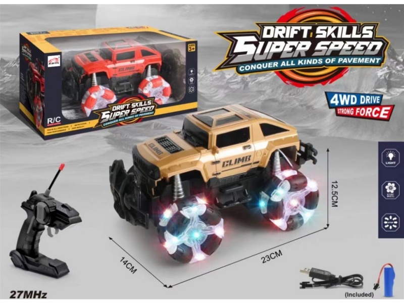 6-Channel  Side Drive Remote Control Car With Light