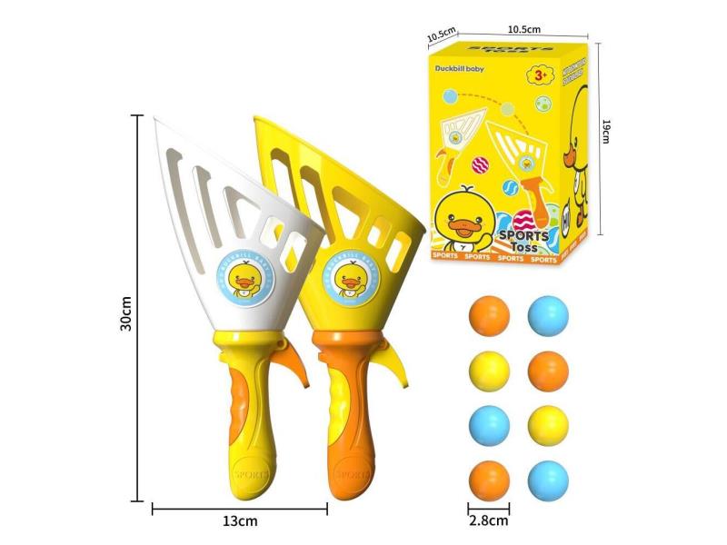 Platypus Sports Toss And Catch Ball (Including 8 Balls) Sports Toys