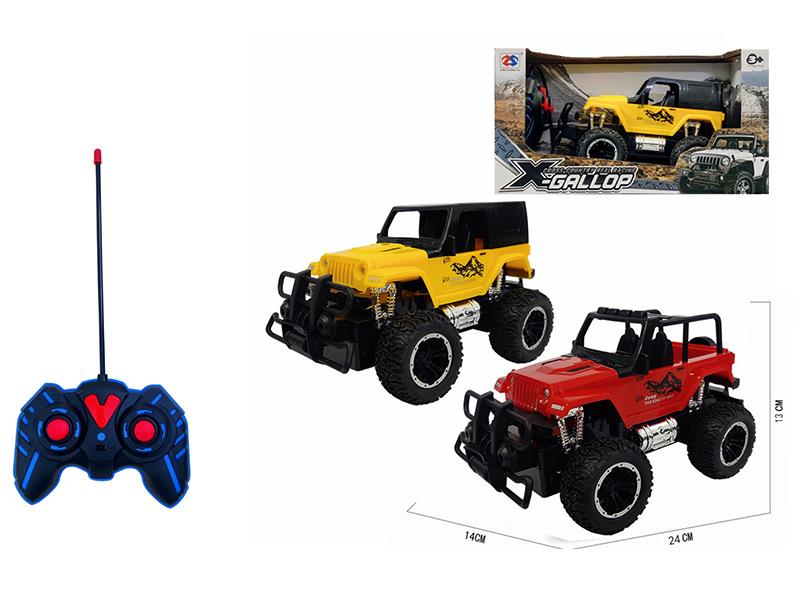 4-Channel Remote Control Wrangler Off-Road Vehicle