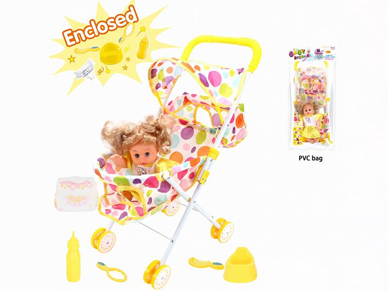 Baby Stroller Toy(Iron) + 12