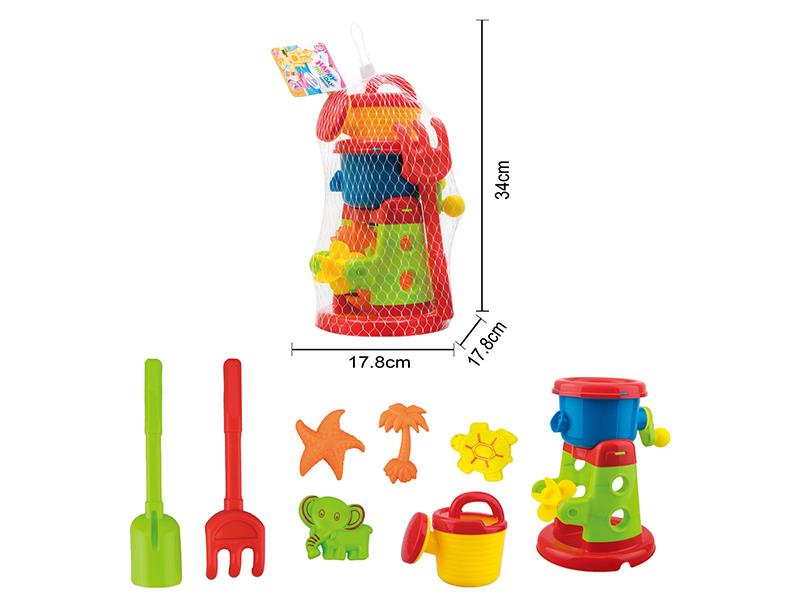 Hourglass Beach Toys 8pcs