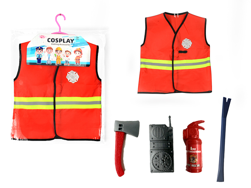 Cosplay Fire Control Clothing Set