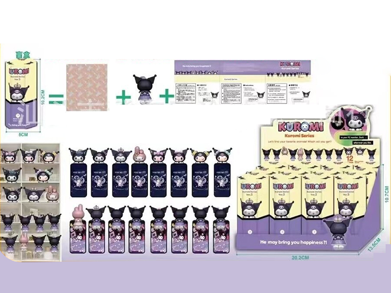 3.5" Kuromi Decorative Mini Figures 12pcs
