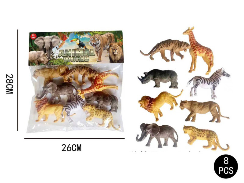 Animal Combination: 8Pcs