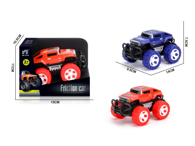 Inertial Hummer Hx Simulation Off-Road Vehicle 1:43