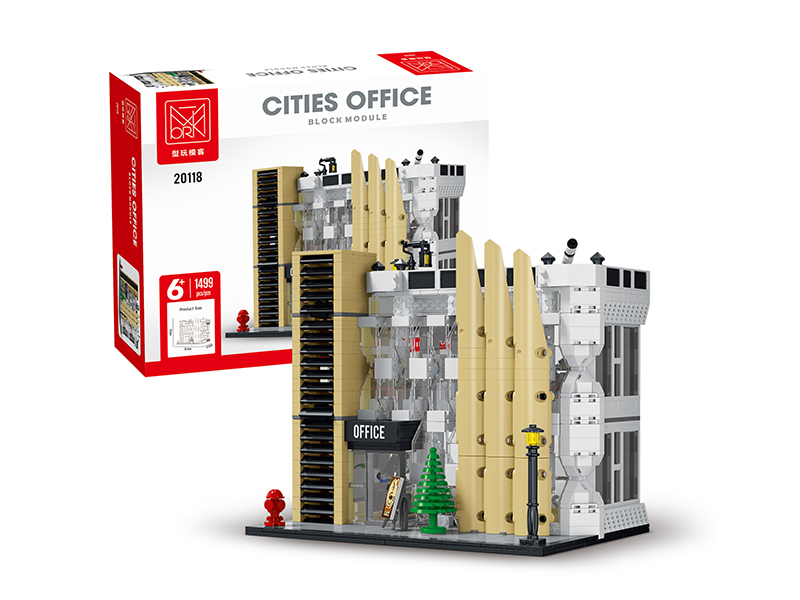 City Office Building Building Blocks 1499pcs